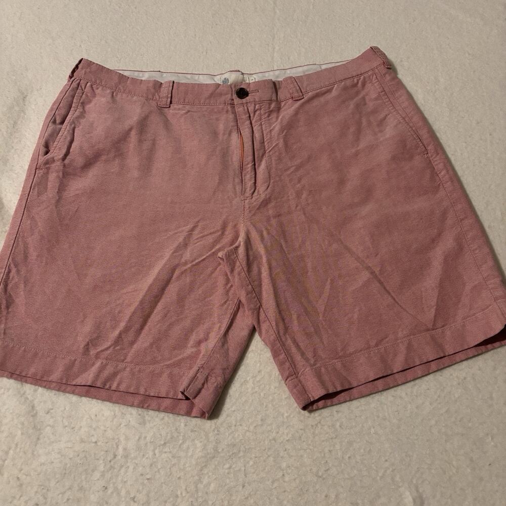 J Crew Men’s‎ Size 38 Waist Men’s Shorts Pink/Salmon Chino Style Preppy Vibes